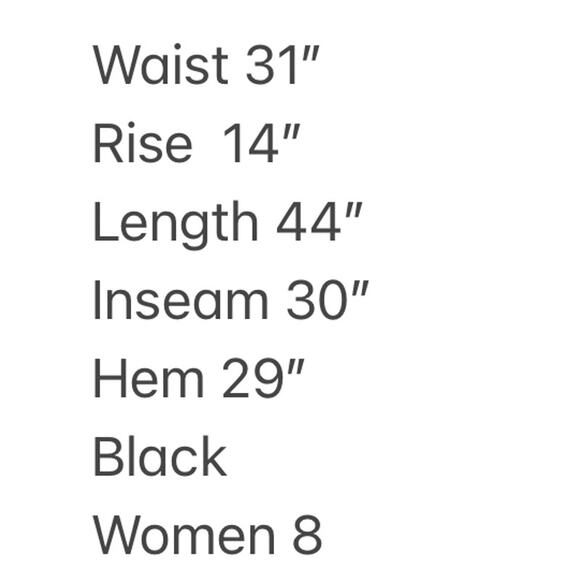 JS COLLECTIONS High Waist Pants Size 8 Black Overlay Layered Wide Leg Whimsigoth - Picture 5 of 5